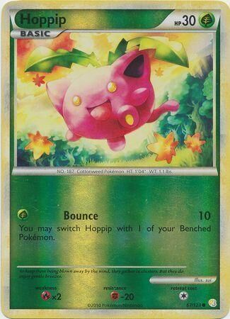 Hoppip - 67/123 - Reverse Holo - EN