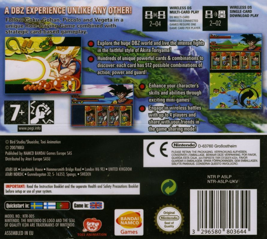 Dragon Ball Z: Harukanaru Densetsu - Nintendo DS