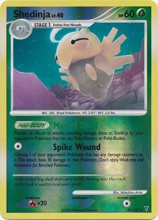 Shedinja - 44/147 - Reverse Holo - EN Shedinja - 44/147 - Reverse Holo - EN