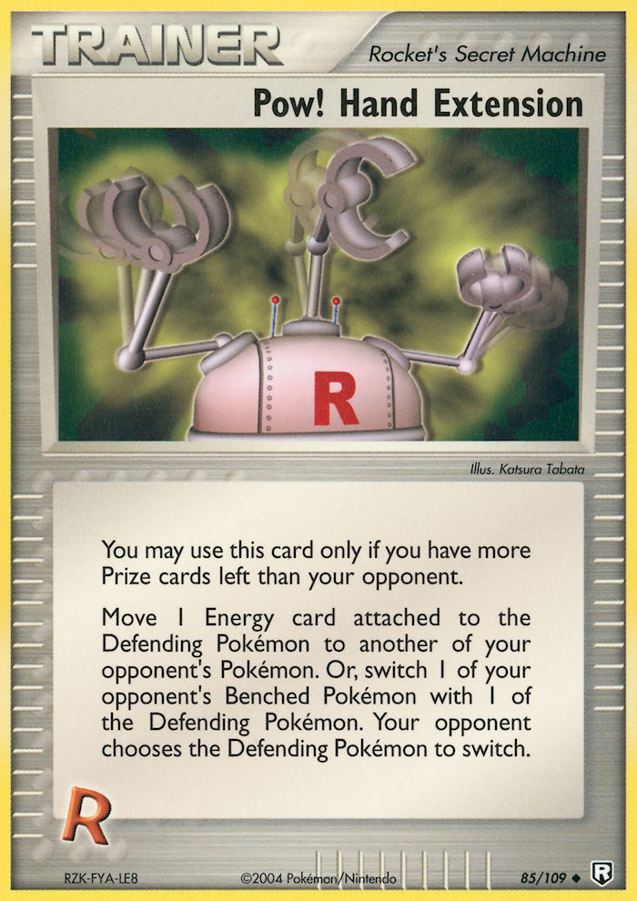 Pow! Hand Extension - 85/109 - Reverse Holo - EN Pow! Hand Extension - 85/109 - Reverse Holo - EN
