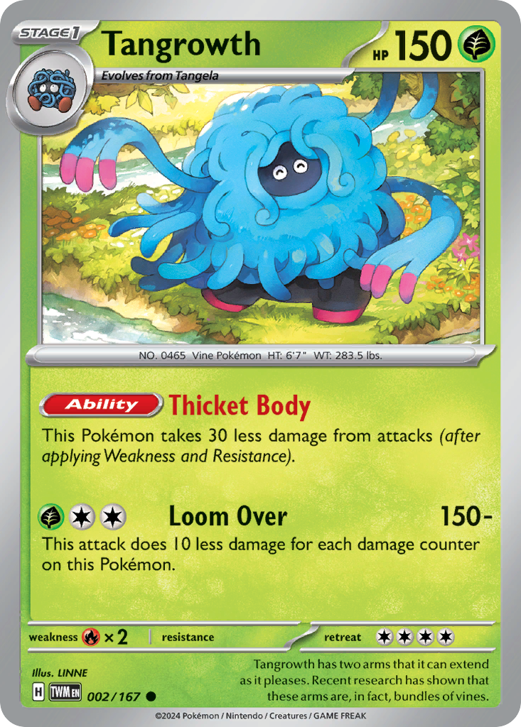Tangrowth - 002/167 - EN Tangrowth - 002/167 - EN