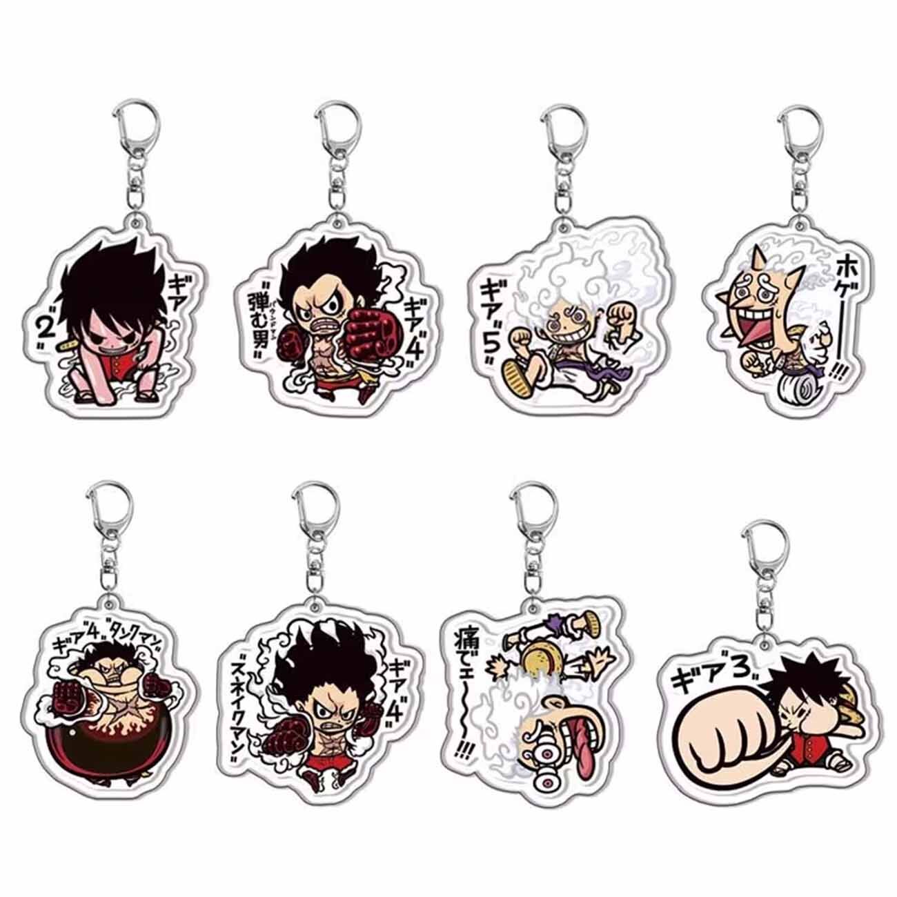 One Piece Monkey D. Luffy Schlüsselanhänger (Zufallsauswahl)