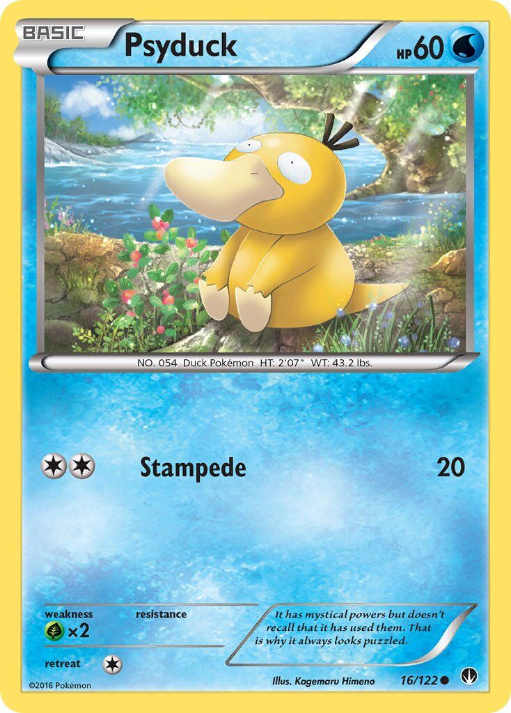 Psyduck - 16/122 - EN Psyduck - 16/122 - EN