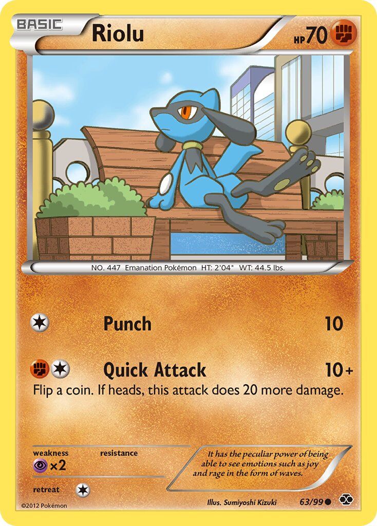 Riolu - 63/99 - EN Riolu - 63/99 - EN