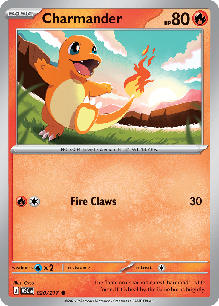 Charmander - 020/217 - EN Charmander - 020/217 - EN