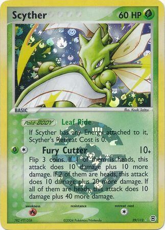 Scyther - 29/112 - Reverse Holo - EN Scyther - 29/112 - Reverse Holo - EN