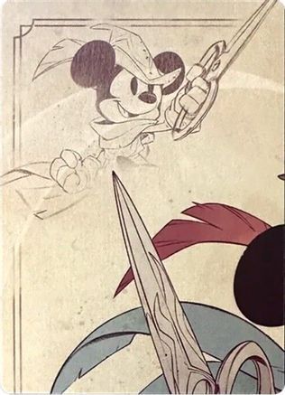 Mickey Mouse - Brave Little Tailor Puzzle Insert (Top Left) - - EN Mickey Mouse - Brave Little Tailor Puzzle Insert (Top Left) - - EN