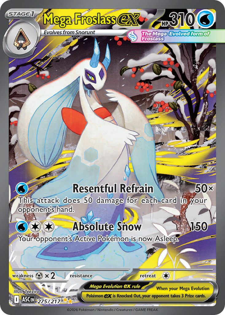 Mega Froslass ex - 275/217 - EN Mega Froslass ex - 275/217 - EN