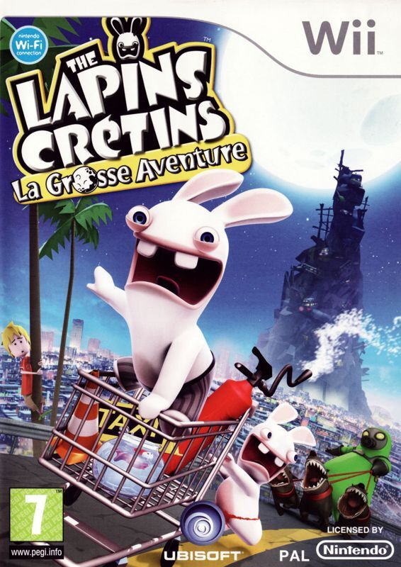 The Lapins Crétins : La Grosse Aventure - Nintendo Wii The Lapins Crétins : La Grosse Aventure - Nintendo Wii
