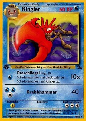 kingler-038-062-pok-mon-tcg Kingler 038/062 - Pokémon TCG