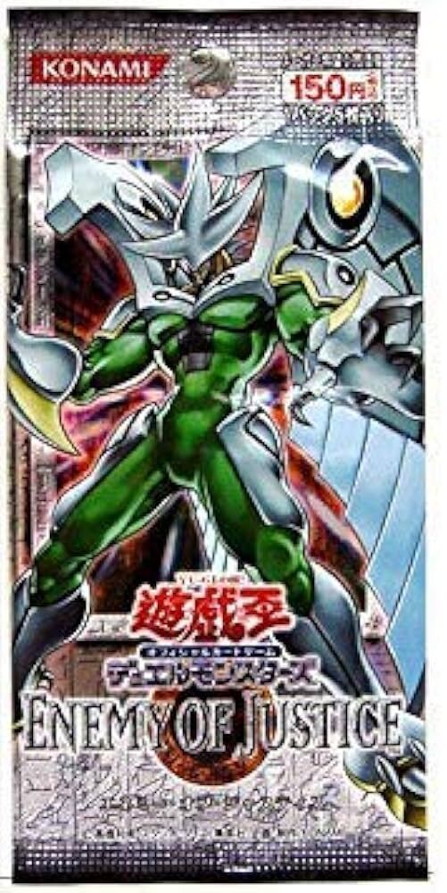 Enemys of Justice Booster Pack - Yu-Gi-Oh! - JPN Enemys of Justice Booster Pack - Yu-Gi-Oh! - JPN