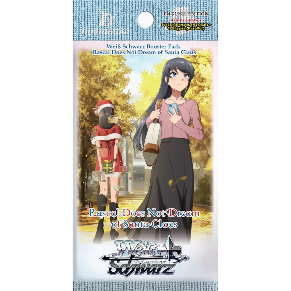 Weiß Schwarz - Rascal Does Not Dream of Santa Claus Booster Pack - EN Weiß Schwarz - Rascal Does Not Dream of Santa Claus Booster Pack - EN