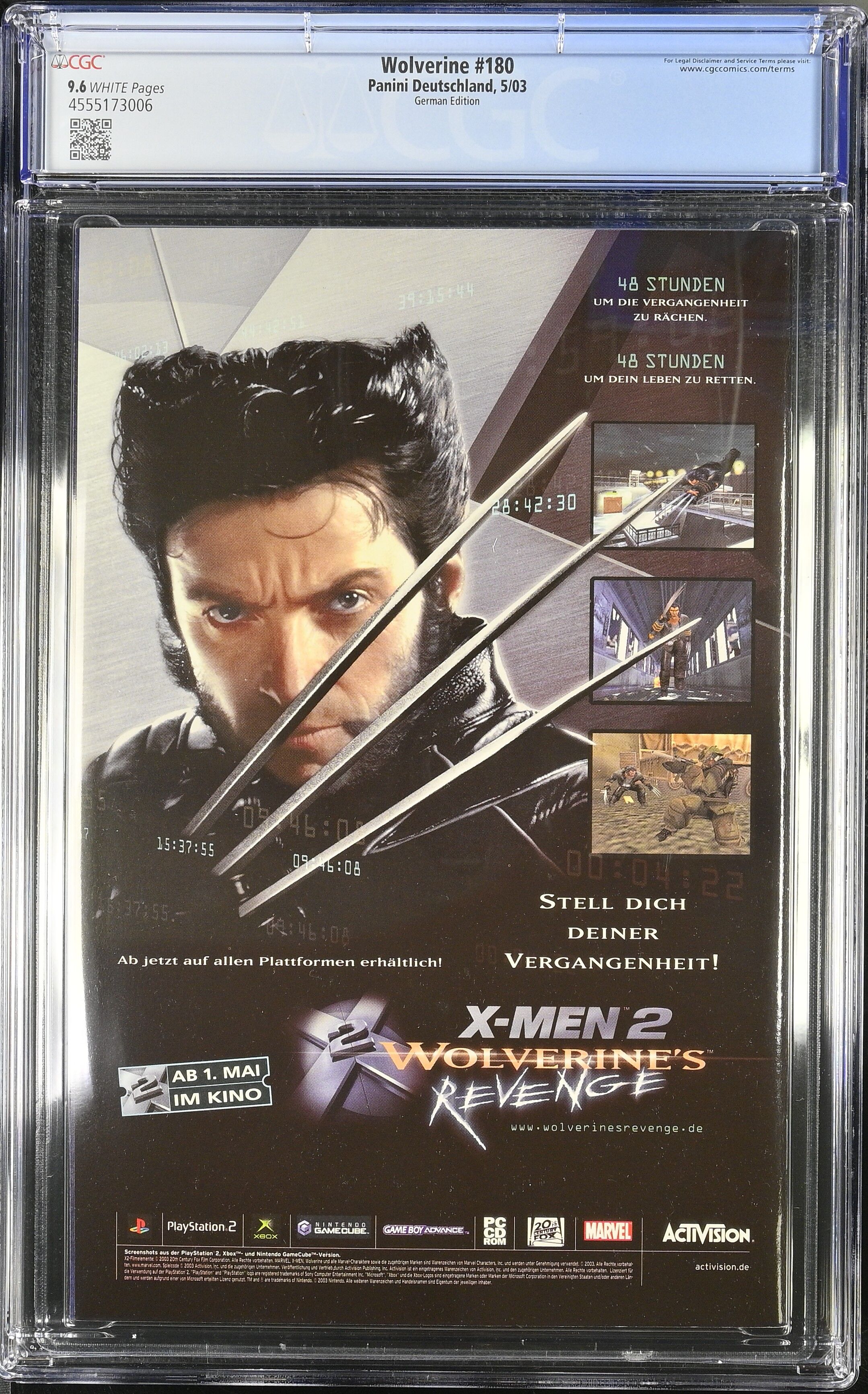Wolverine #180 CGC 9.6 Top Pop!