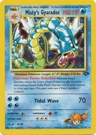 Misty’s Gyarados - 13/132 - Unlimited - EN Misty’s Gyarados - 13/132 - Unlimited - EN