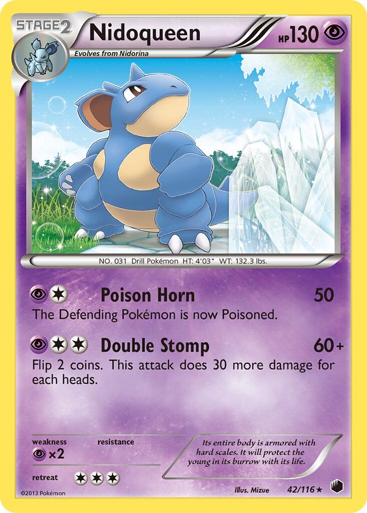 Nidoqueen - 42/116 - EN Nidoqueen - 42/116 - EN