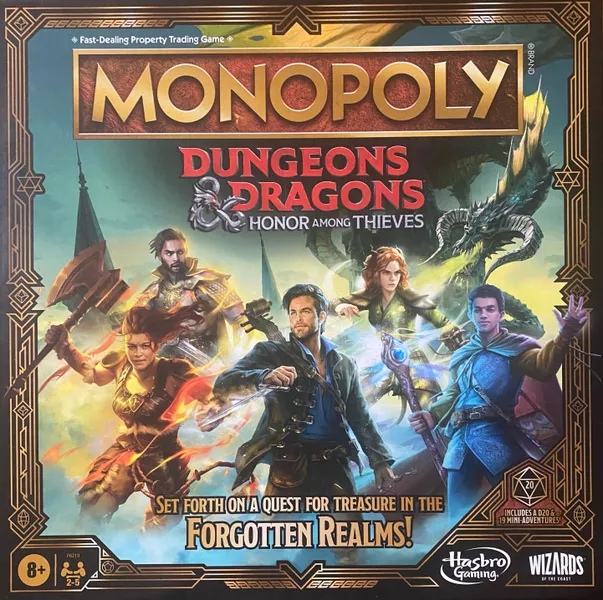 Monopoly Honour Among Thieves - Dungeons & Dragons - EN Monopoly Honour Among Thieves - Dungeons & Dragons - EN