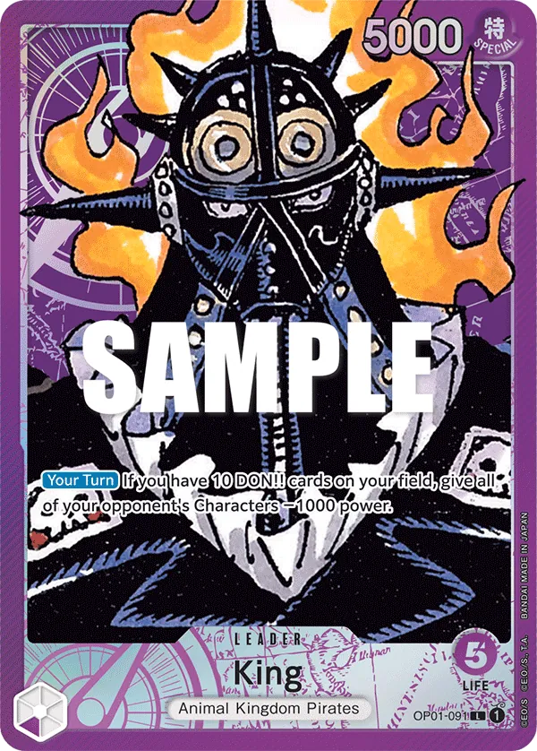 King - OP01-091 - Alternate Art - JP