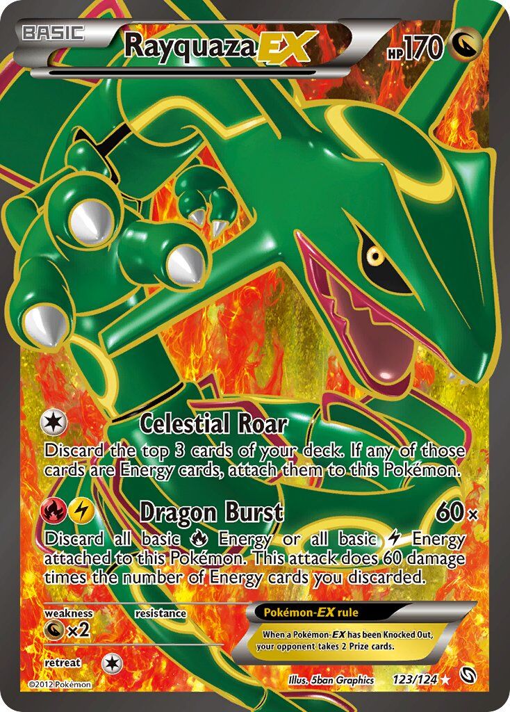 Rayquaza-EX - 123/124 - EN Rayquaza-EX - 123/124 - EN