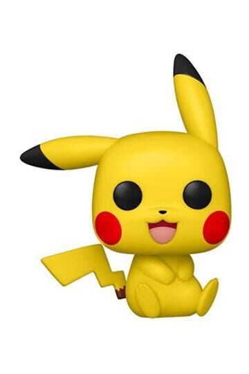 Pokémon POP! Games Vinyl Figur Pikachu Sitting 9cm Pokémon POP! Games Vinyl Figur Pikachu Sitting 9cm