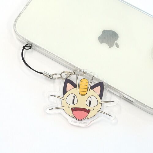 Mobile Acrylic Strap Meowth