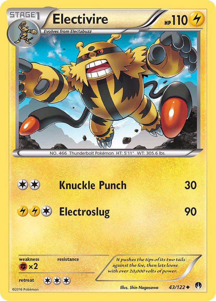 Electivire - 43/122 - EN Electivire - 43/122 - EN