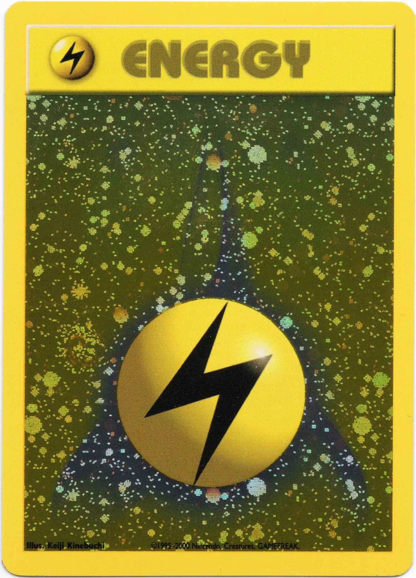 energy-elektro-pokemon-tcg Lightning Energy Holo - Pokémon TCG