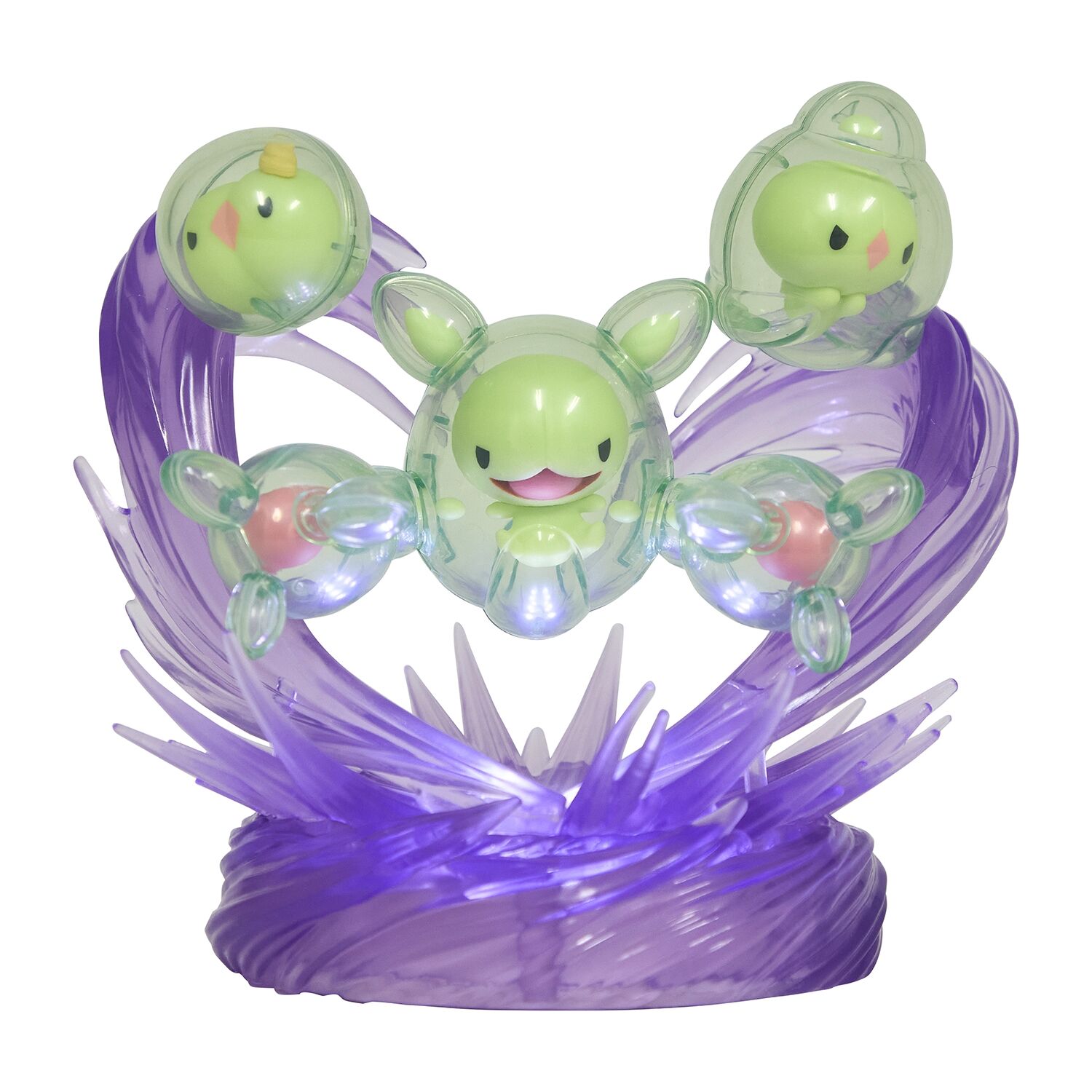 Light-Up Figure Solosis & Duosion & Reuniclus Pokémon PSYCHO CYBER