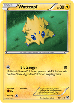 wattzapf-45-114-reverse-holo-pokemon-tcg-near-mint-de Wattzapf - 45/114 - Reverse Holo - Pokémon TCG - Near Mint - DE
