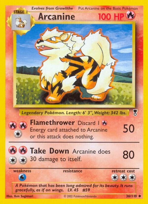 Arcanine - 36/110 - EN Arcanine - 36/110 - EN