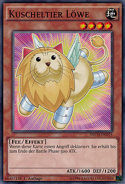 kuscheltier-loewe-yu-gi-oh Kuscheltier Löwe - Yu-Gi-Oh!