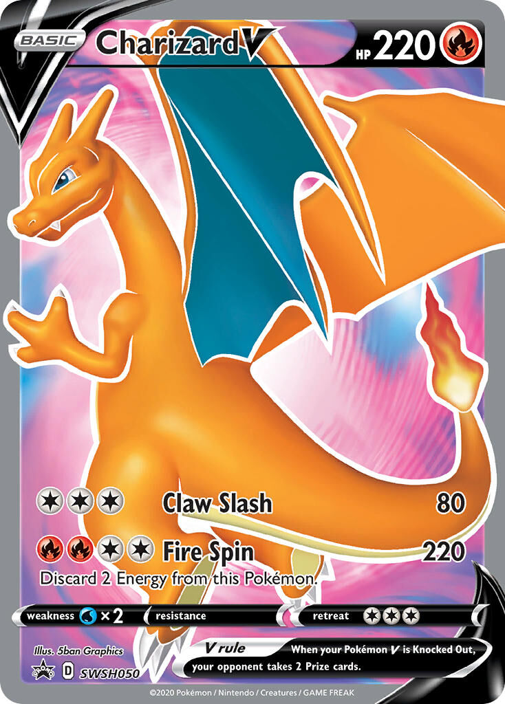 Charizard V - SWSH050/306 - EN