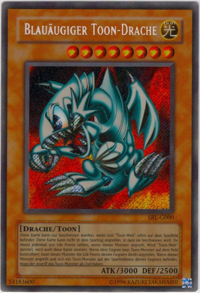 blauaeugiger-toon-drache-srl-g000-secret-rare-lightly-played Blauäugiger Toon-Drache - SRL-G000 - Secret Rare - Lightly Played