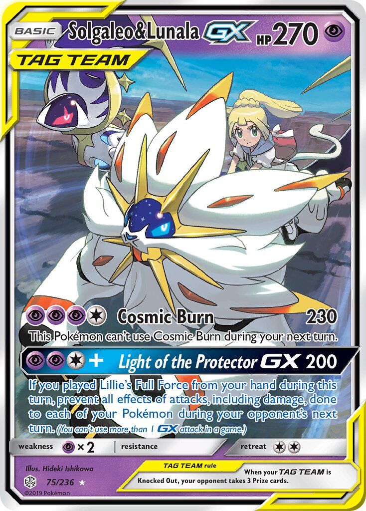 Solgaleo & Lunala-GX - 75/236 - EN