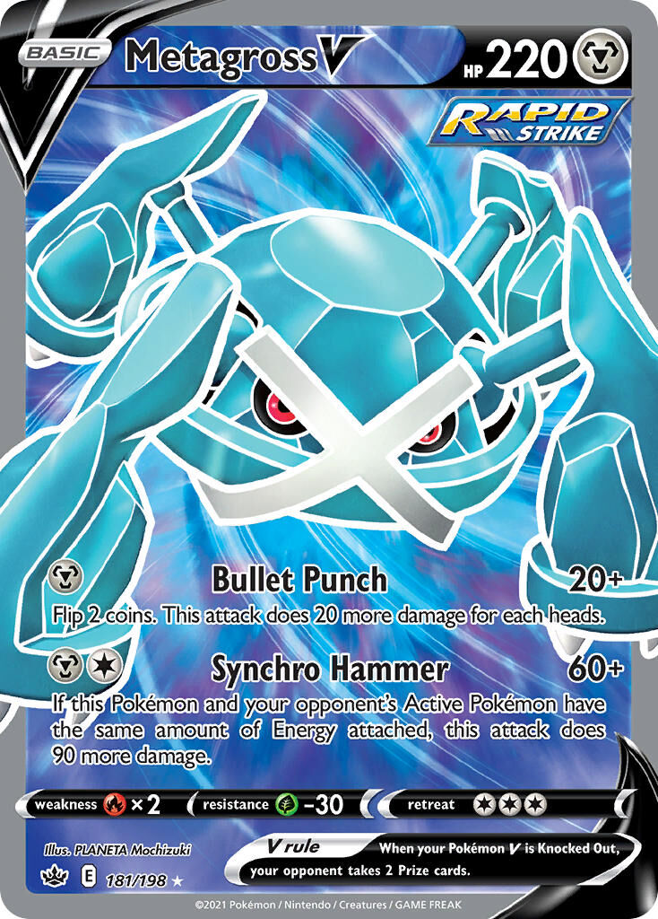 Metagross V - 181/198 - EN