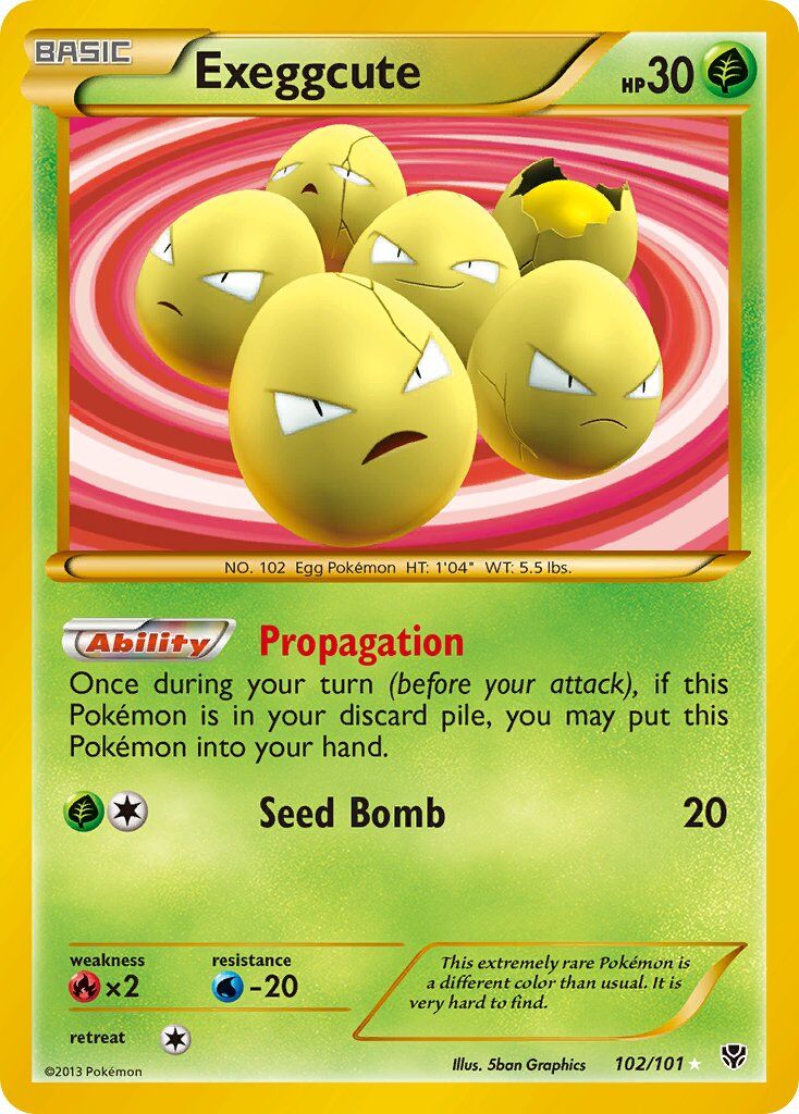 Exeggcute - 102/101 - EN Exeggcute - 102/101 - EN