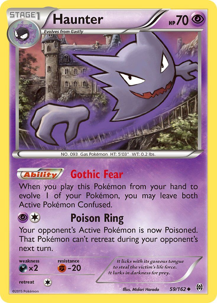 Haunter - 59/162 - EN Haunter - 59/162 - EN
