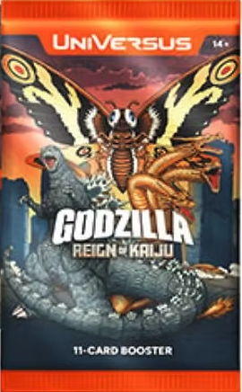 UniVersus CCG: Godzilla - Reign of Kaiju Booster pack - EN