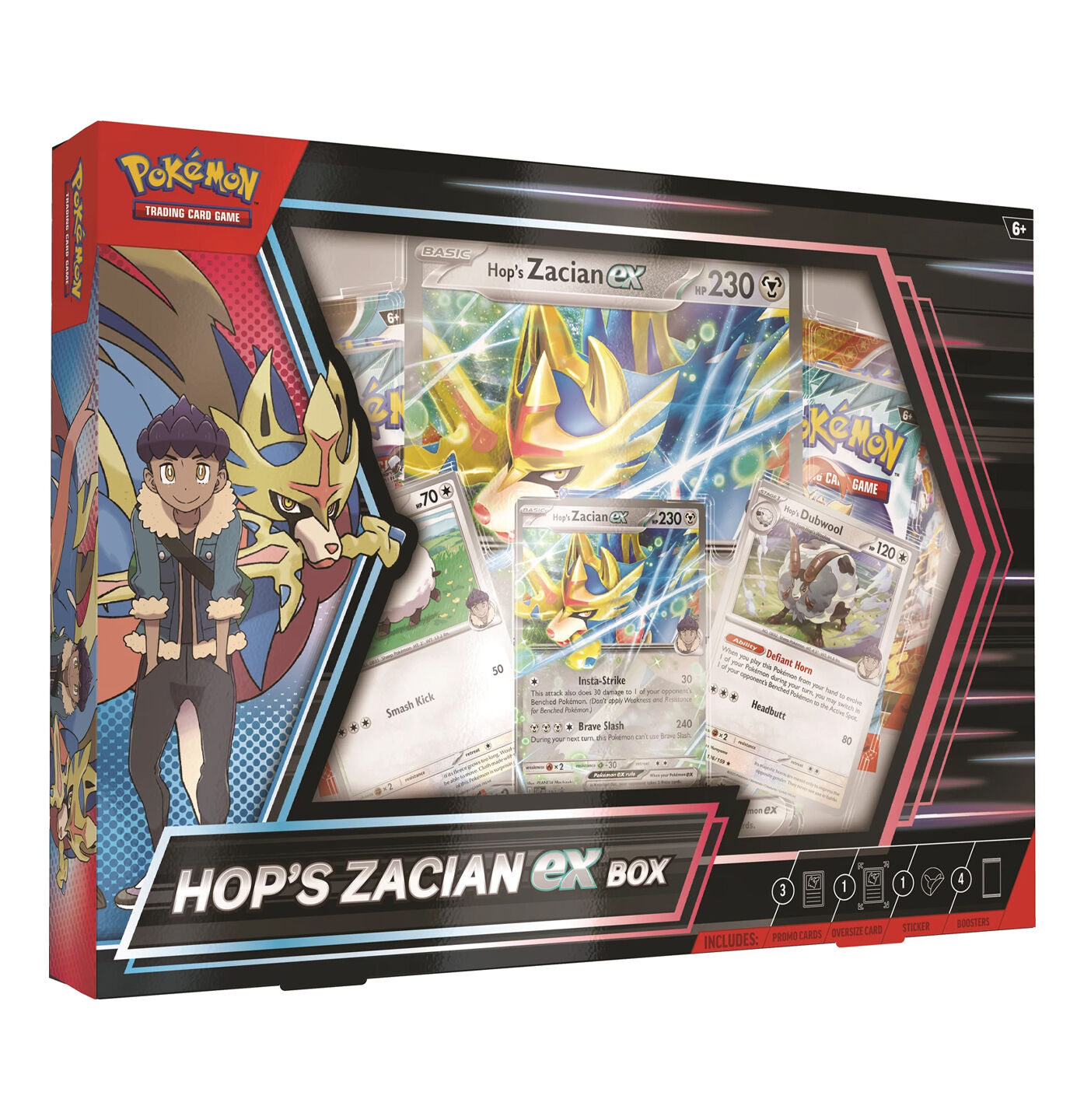 Pokémon TCG: Hop's Zacian ex Box - EN Pokémon TCG: Hop's Zacian ex Box - EN