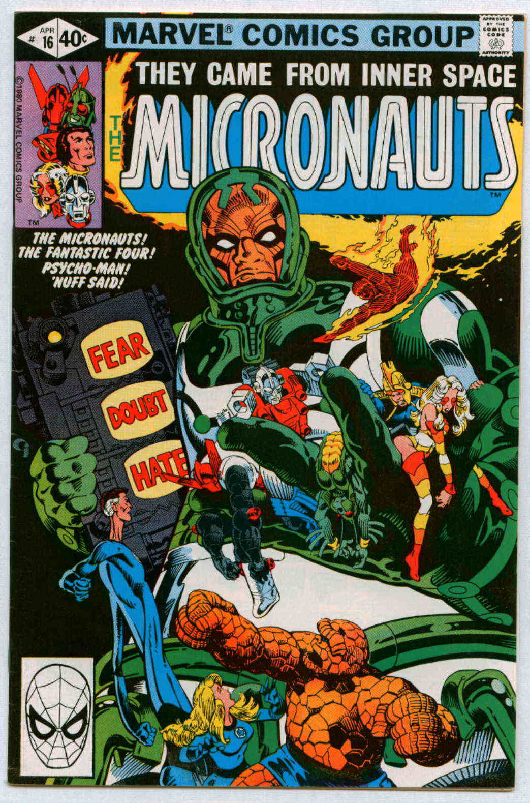 Micronauts #16