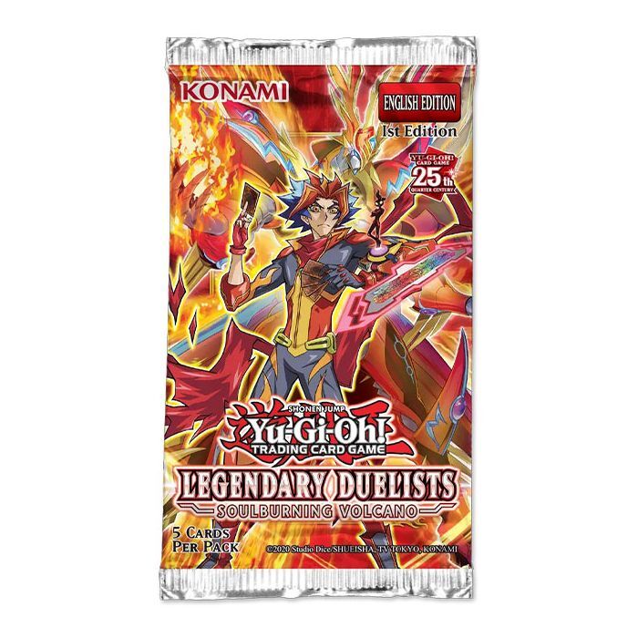Legendary Duelists Soulburning Volcano Booster - 1. Auflage - Yu-Gi-Oh! - EN Legendary Duelists Soulburning Volcano Booster - 1. Auflage - Yu-Gi-Oh! - EN