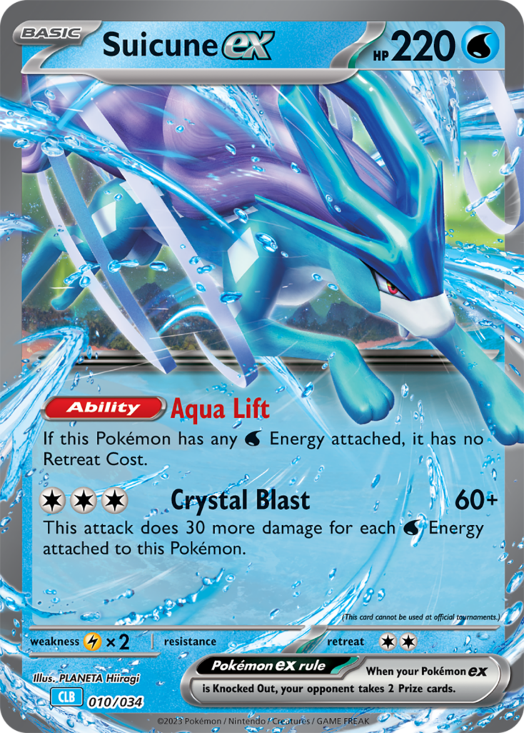 Suicune ex - 010/34 - EN