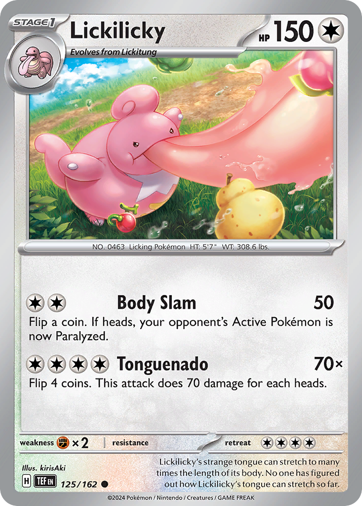 Lickilicky - 125/162 - EN Lickilicky - 125/162 - EN
