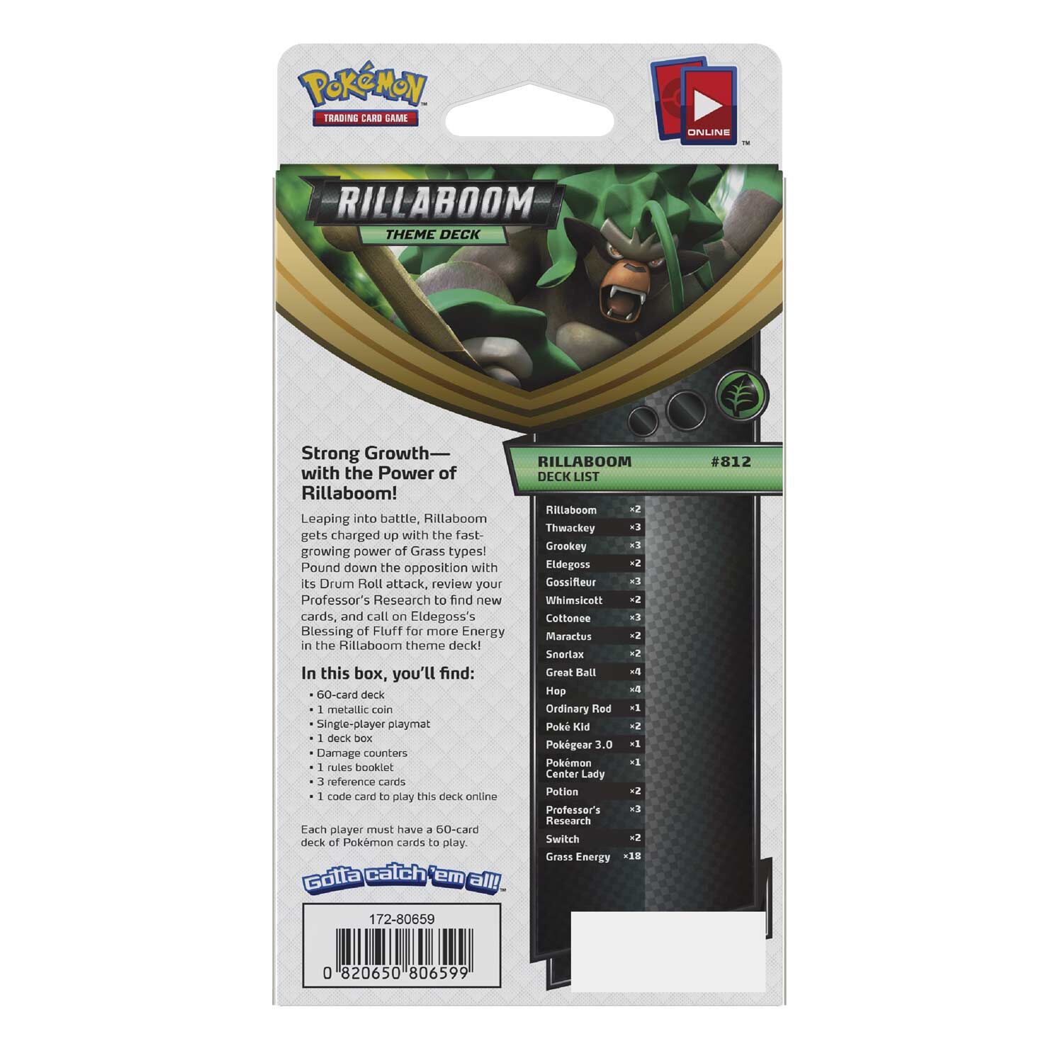 Pokémon Sword & Shield Gortrom Theme Deck - EN