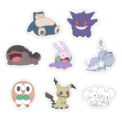 Flake Seals Sticker - Characters / Psycho Type