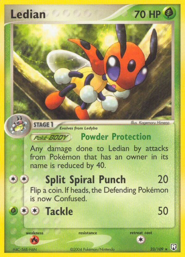 Ledian - 23/109 - Reverse Holo - EN Ledian - 23/109 - Reverse Holo - EN