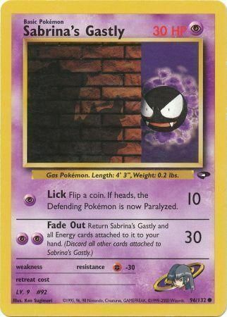 Sabrina’s Gastly - 96/132 - Unlimited - EN