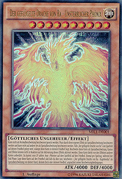 Der geflügelte Drache von Ra - Unsterblicher Phönix - Yu-Gi-Oh!