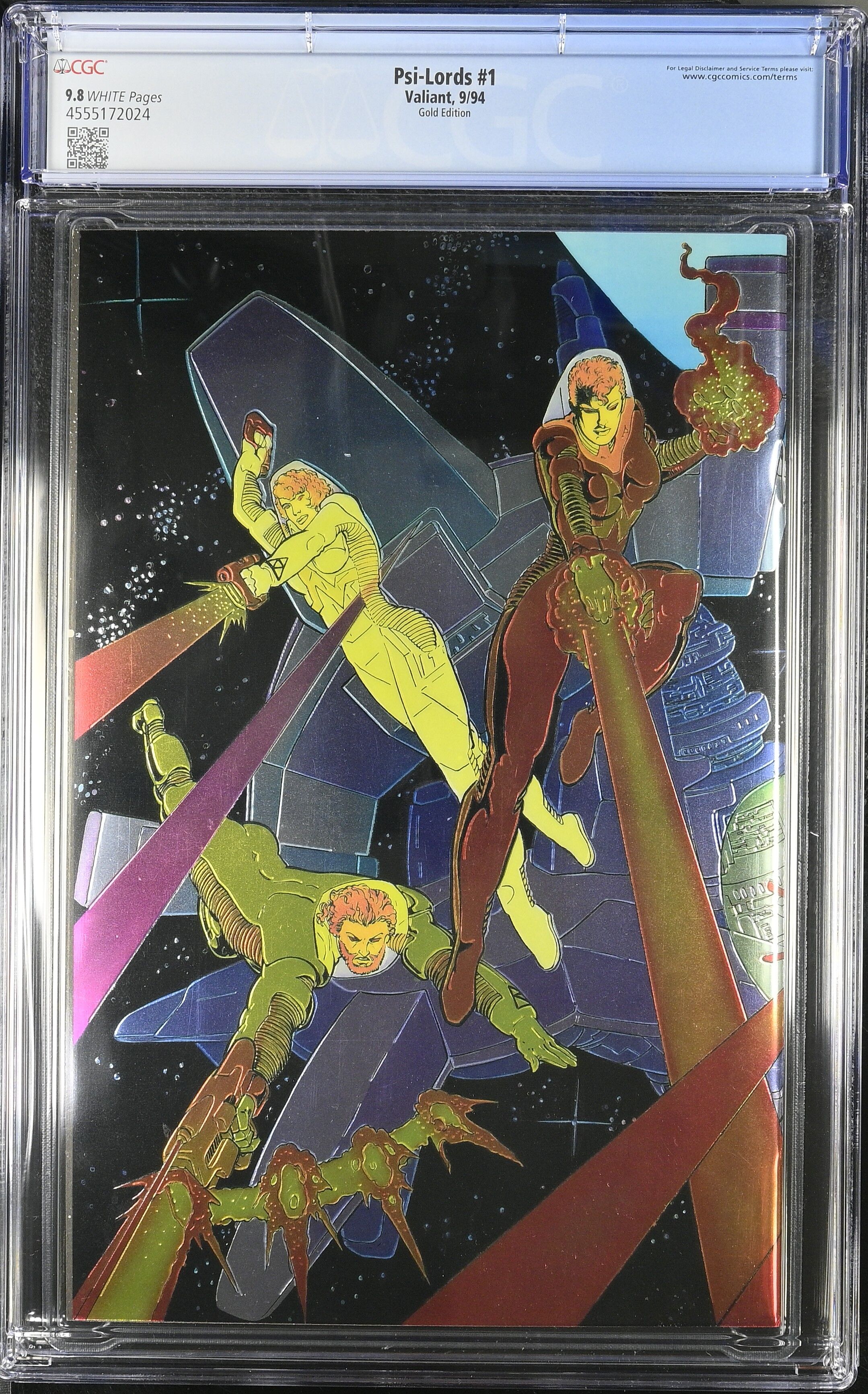 Psi-Lords #1 CGC 9.8 Top Pop!