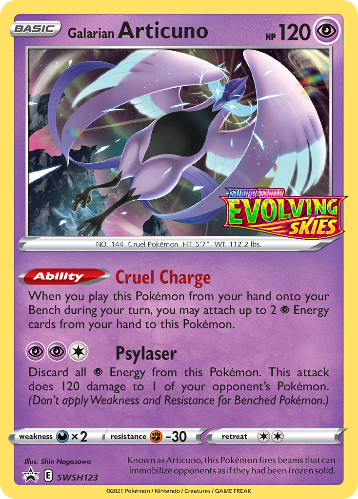 Galarian Articuno - SWSH123 - Pokémon TCG - EN
