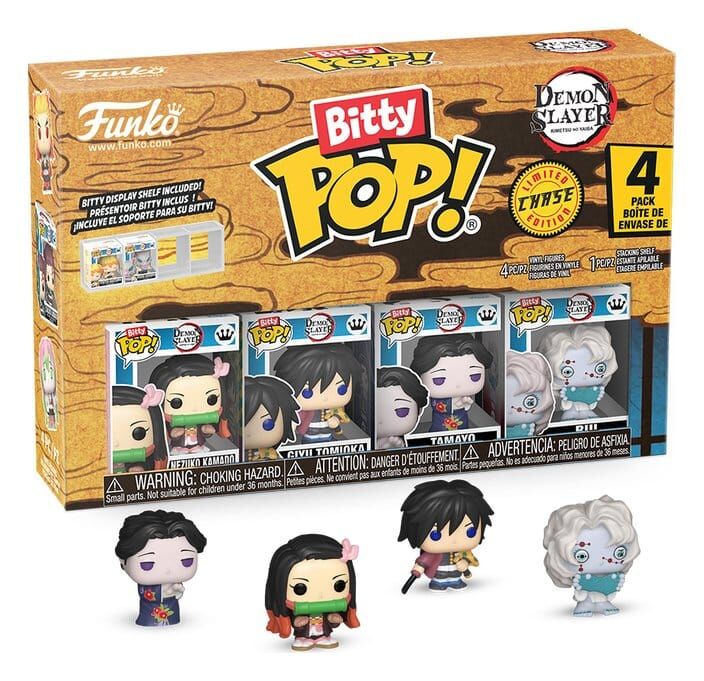 Demon Slayer: Kimetsu no Yaiba Bitty POP! Vinyl Figuren 4er-Pack Nezuko 2,5 cm Demon Slayer: Kimetsu no Yaiba Bitty POP! Vinyl Figuren 4er-Pack Nezuko 2,5 cm